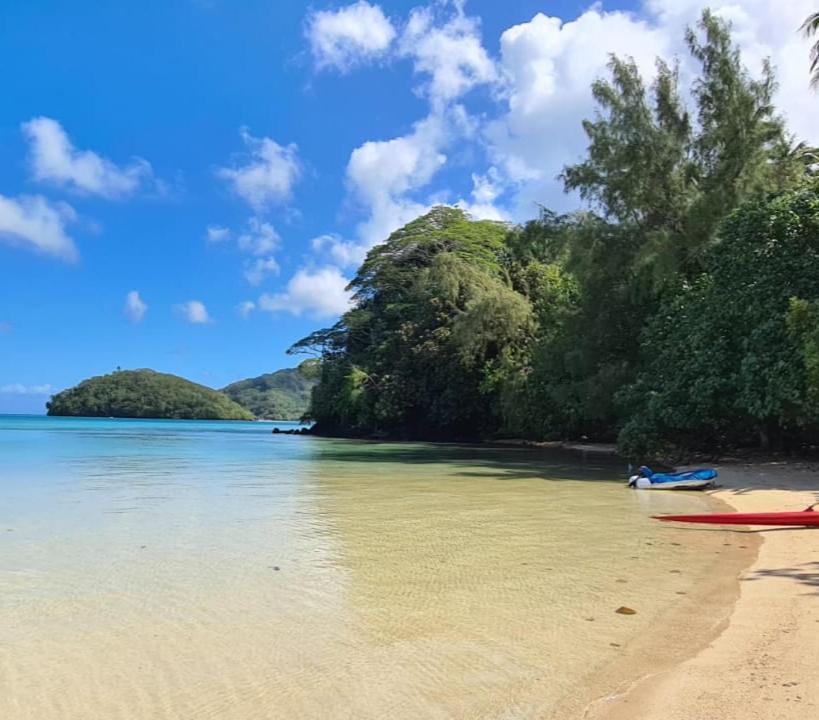 Huahine Manta Lodge Avec 4X4 Optionnel Haapu 外观 照片