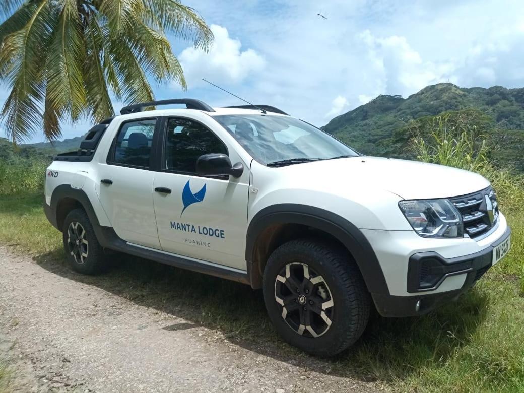 Huahine Manta Lodge Avec 4X4 Optionnel Haapu 外观 照片
